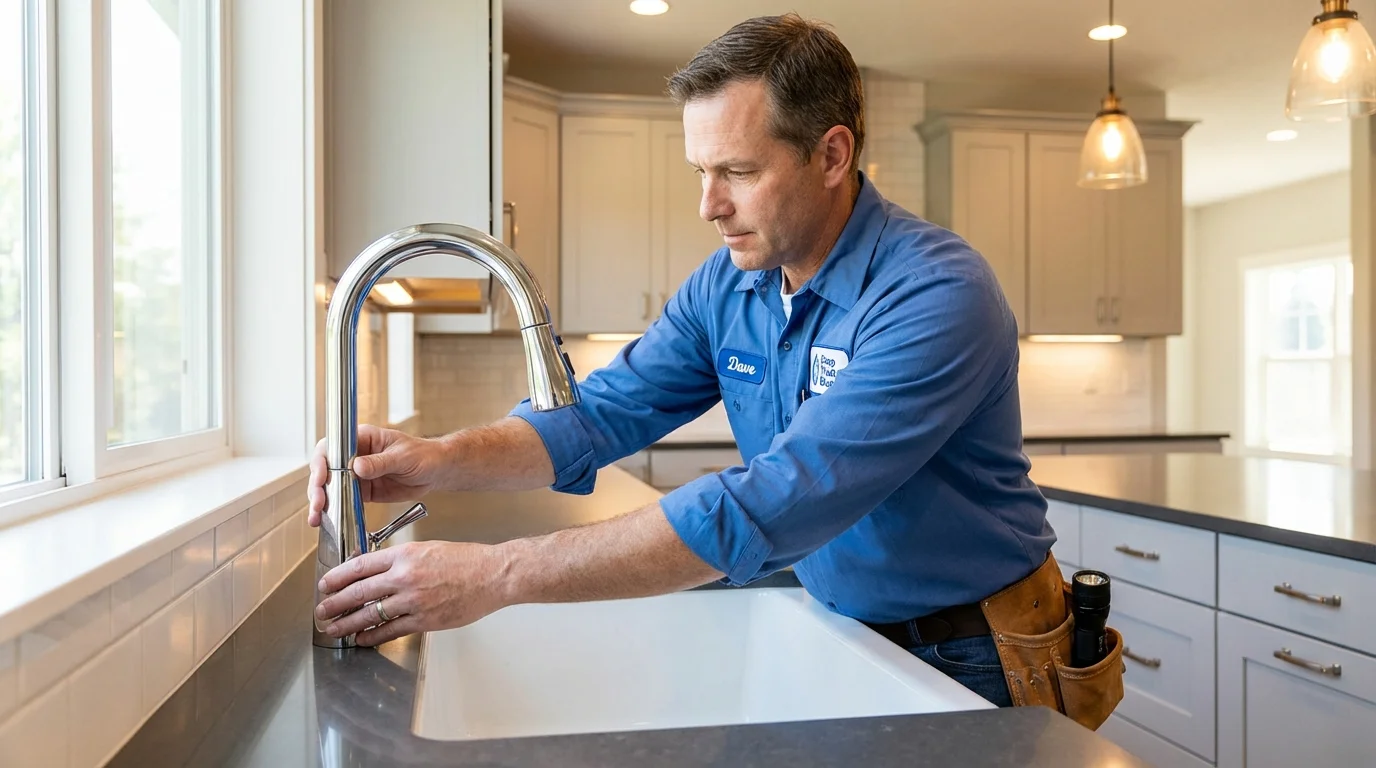 Kitchen faucet installation by Johns Plumbing LLC in Canyon City